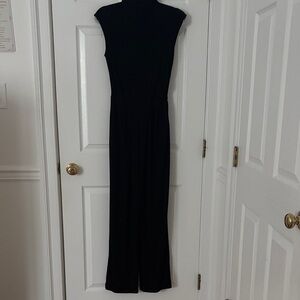 Elegant Black Sleeveless Jumpsuit